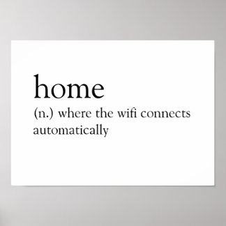 Poster Accueil : Où le wifi se connecte automatiquement