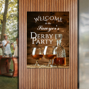 Poster Accueil Russe Whiskey Derby Party