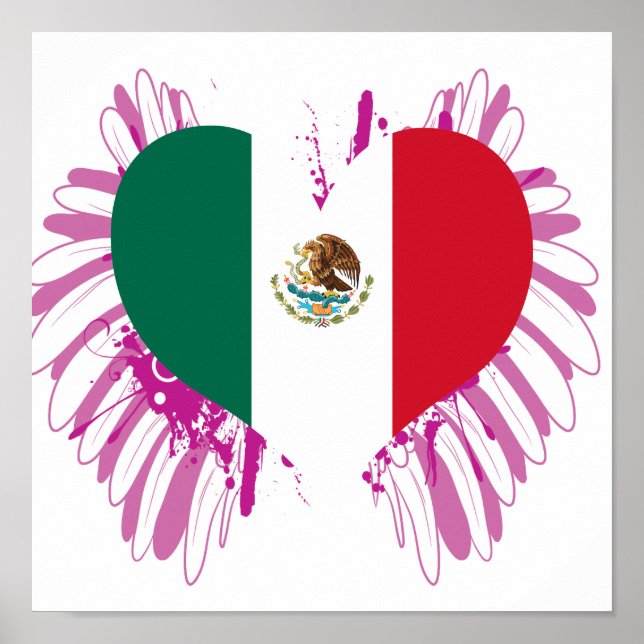 Poster Acheter drapeau du Mexique (Devant)