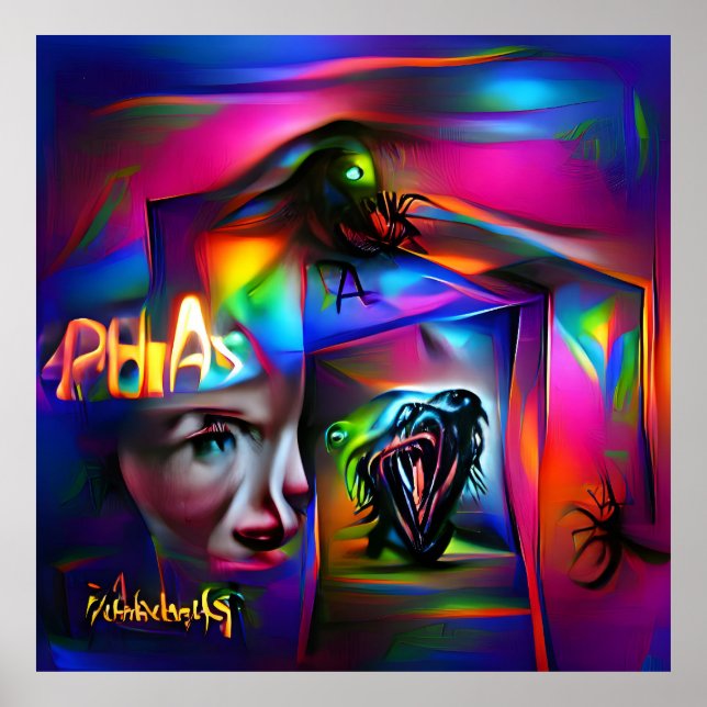 Poster Achulophobie (Devant)