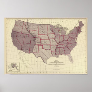 Poster Acquisition de territoires américains