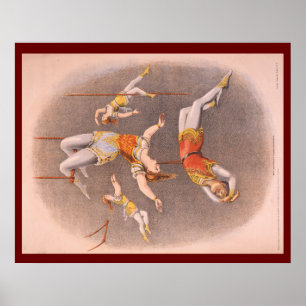 Poster Acrobate SUPÉRIEUR dans la Chambre