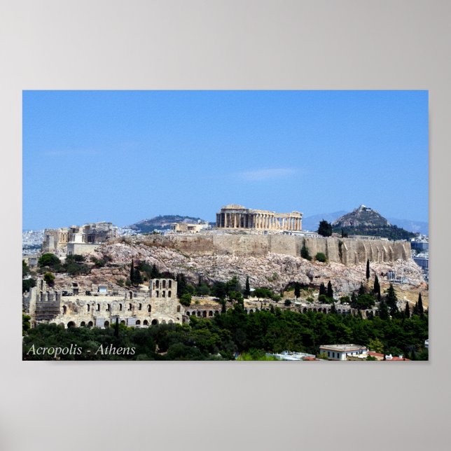 Poster Acropolis (Devant)