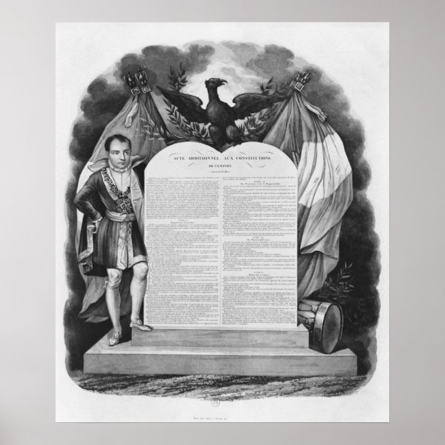 Poster Acte additionnel du 22 avril 1815 (Devant)