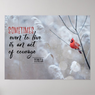 Poster Acte de courage