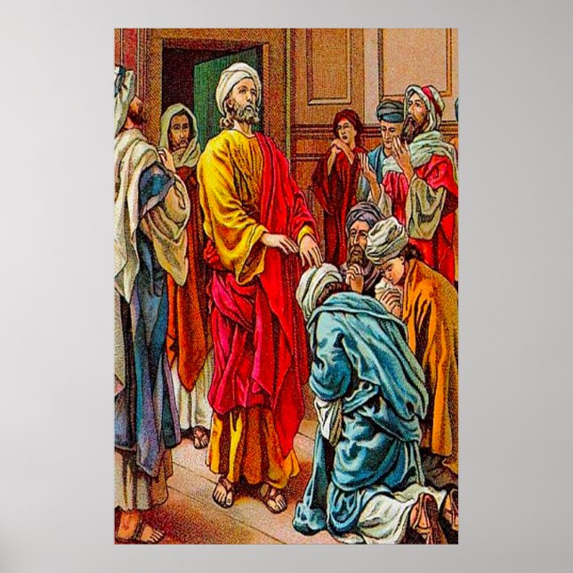 Poster Actes 19:1-7 Recevoir l'affiche de l'Esprit Saint (Devant)