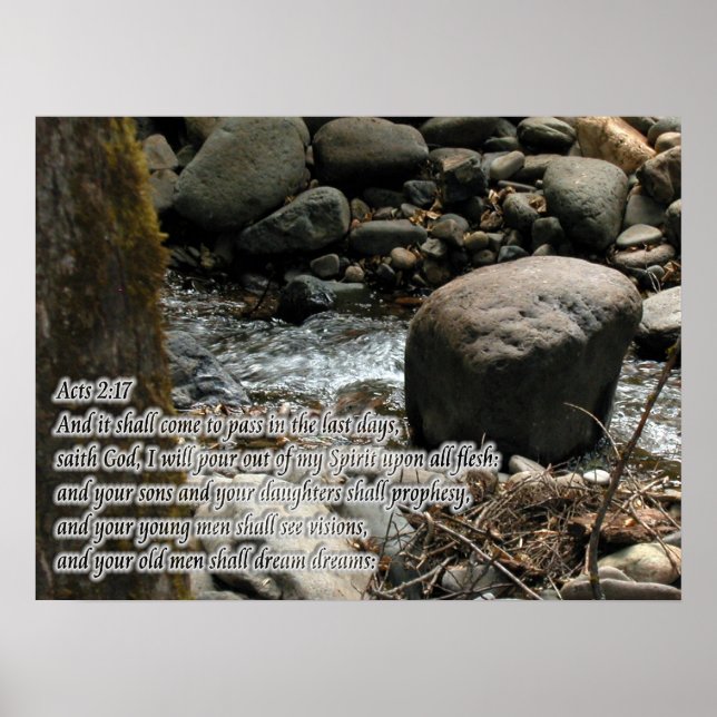 Poster Actes 2:17 Promesses (Devant)