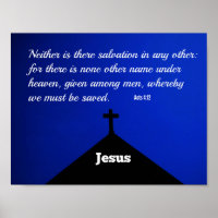 Actes 4:12 Il n'y a pas non plus de salut dans auc