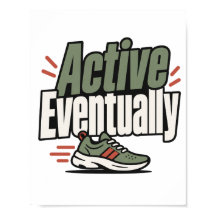 Actif Éventuellement | Cadeau Drôle de Fitness