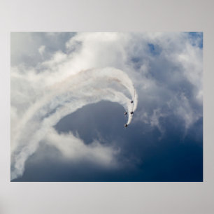 Poster Action du salon aérien