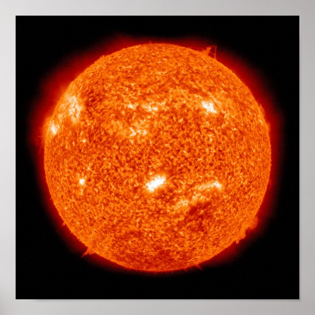 Poster Activité solaire sur le Soleil 2 (Devant)