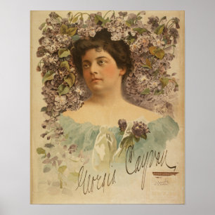 Poster Actrice américaine Georgia Eva Cayvan