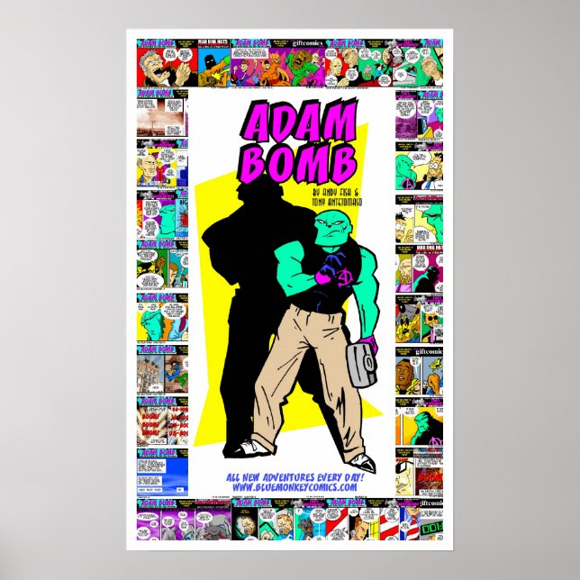 Poster Adam Bomb ! (Devant)