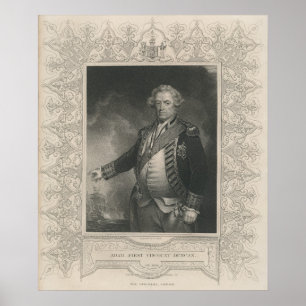 Poster Adam Duncan, 1er vicomte Duncan de Camperdown