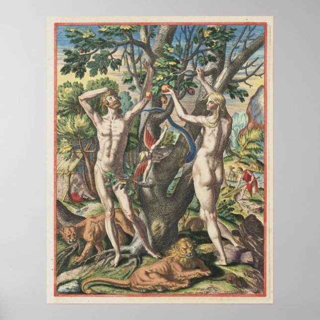 Poster Adam et Ève (Devant)