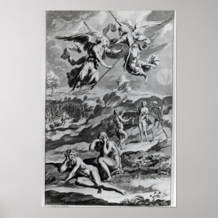 Poster Adam et Eve après la chute