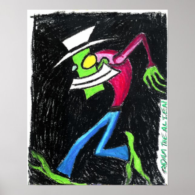 Poster Adam l'affiche Alien (Devant)