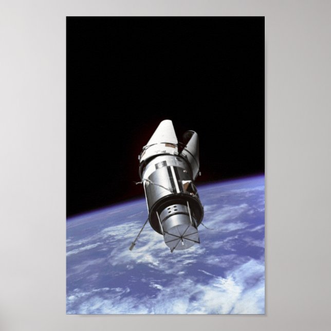 Poster Adaptateur d'accueil cible amélioré pour Gemini 9A (Devant)