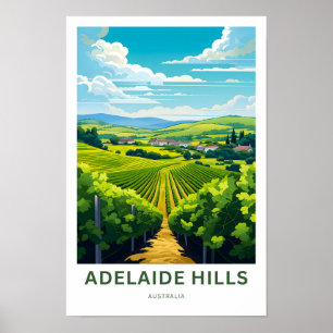 Poster Adéaide Hills Australie Imprimer
