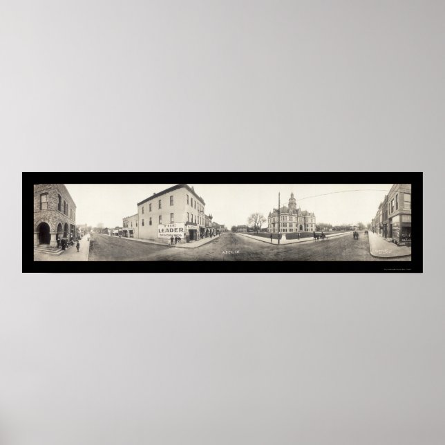 Poster Adel, IA Photo 1907 (Devant)