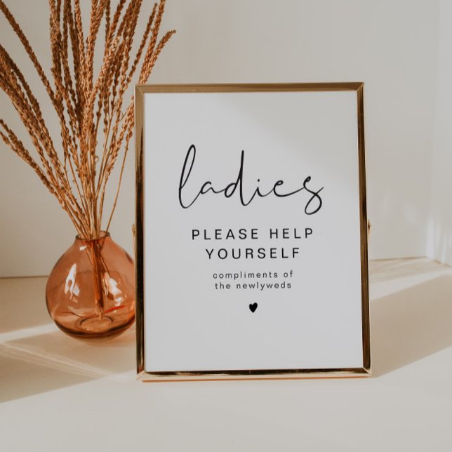 Poster ADELLA Edgy Salle de bain moderne pour dames (Créateur téléchargé)