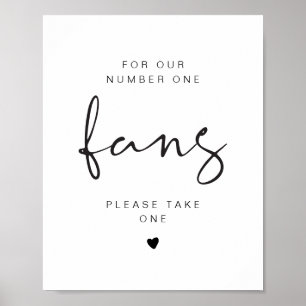 Poster ADELLA Minimale S'il vous plaît prendre un Mariage
