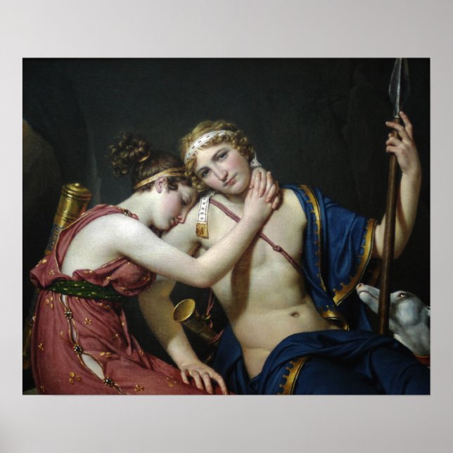 Poster Adieu De Telemachus Et Eucharis (Devant)