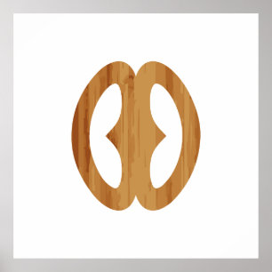 Poster Adinkra Symbol Hope Nyame biribi wo soro Gift Idea