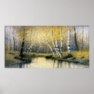 Poster Adirondack Birches