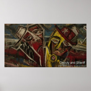 Poster Adjoint et shérif