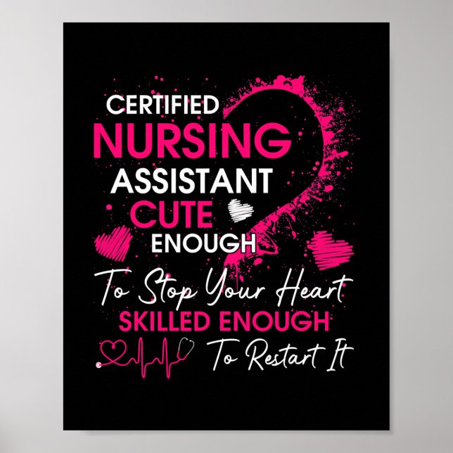 Poster Adjointe en soins infirmiers certifiée Moursing In (Devant)