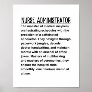 Poster Administrateur infirmier