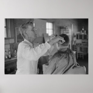 Poster Administration de la sécurité vintage