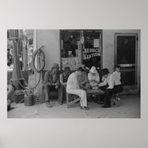 Poster Administration de la sécurité vintage