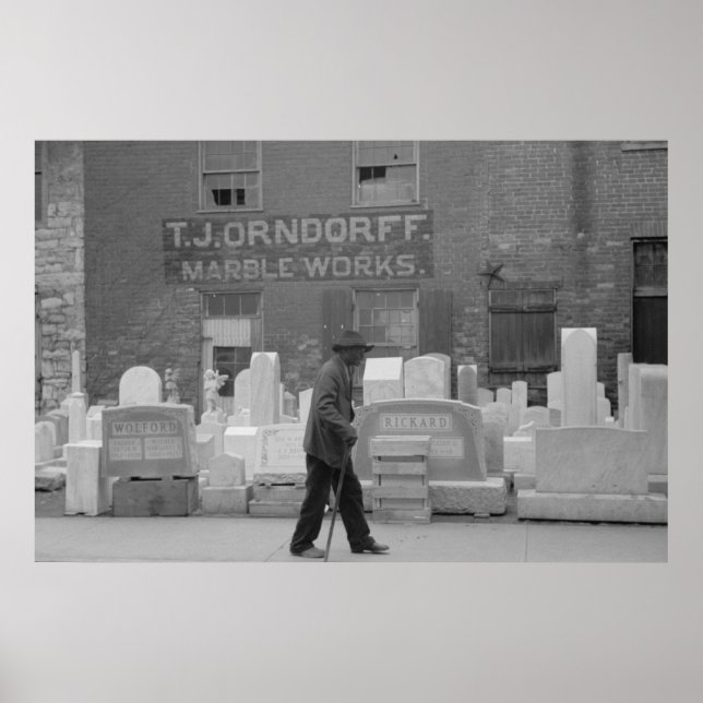 Poster Administration de la sécurité vintage (Devant)