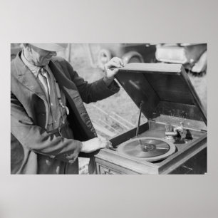 Poster Administration de la sécurité vintage