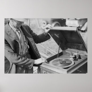 Poster Administration de la sécurité vintage