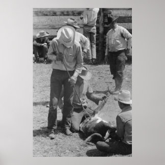 Poster Administration de la sécurité vintage