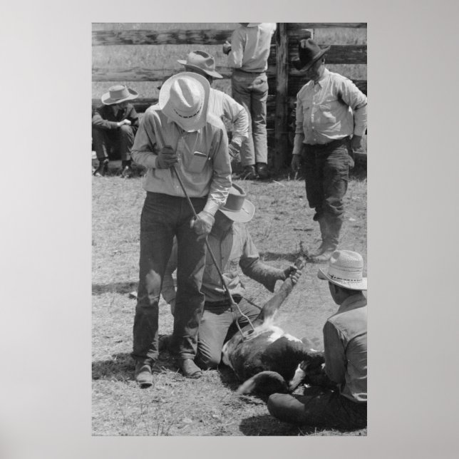 Poster Administration de la sécurité vintage (Devant)