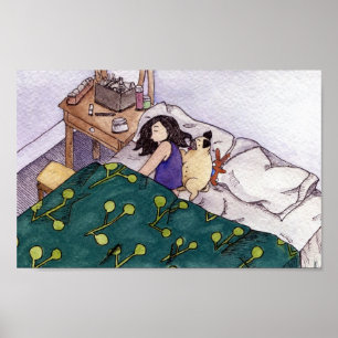 Poster Administrer le carlin à la cuillère