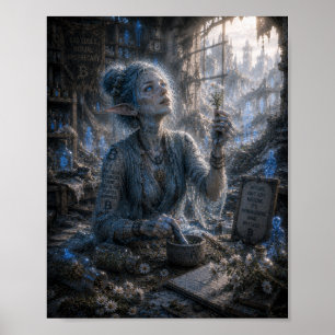 Poster Admiration Sincère / Guérisseur Herboriste / Pharm