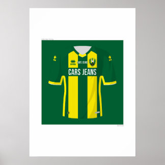 Poster ADO Den Haag Home Shirt 2019/20