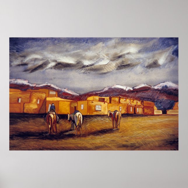 Poster Adobe Oasis (Devant)