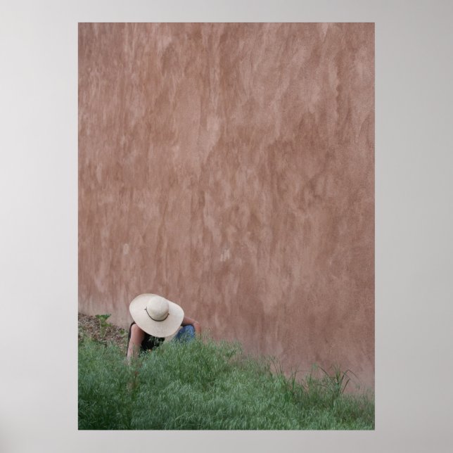 Poster Adobe Wall & Gardener (Devant)