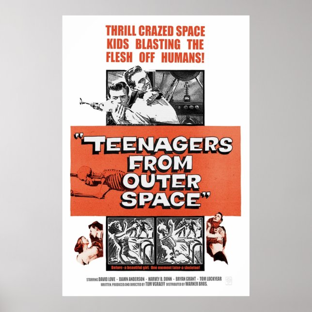 Poster Adolescents De L'Espace (Devant)