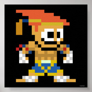 Poster Adon 8 bits