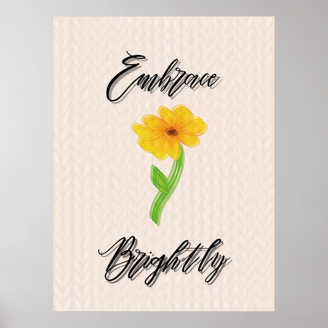 Poster Adopter avec éclat  (Devant)