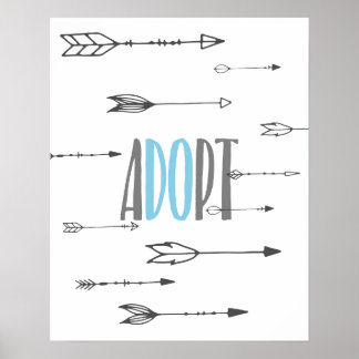 Poster Adopter l'affiche
