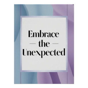 Poster Adopter l'inattendu option 3