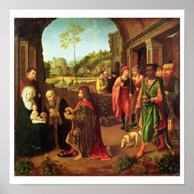 Poster Adoration de la Magi (Devant)